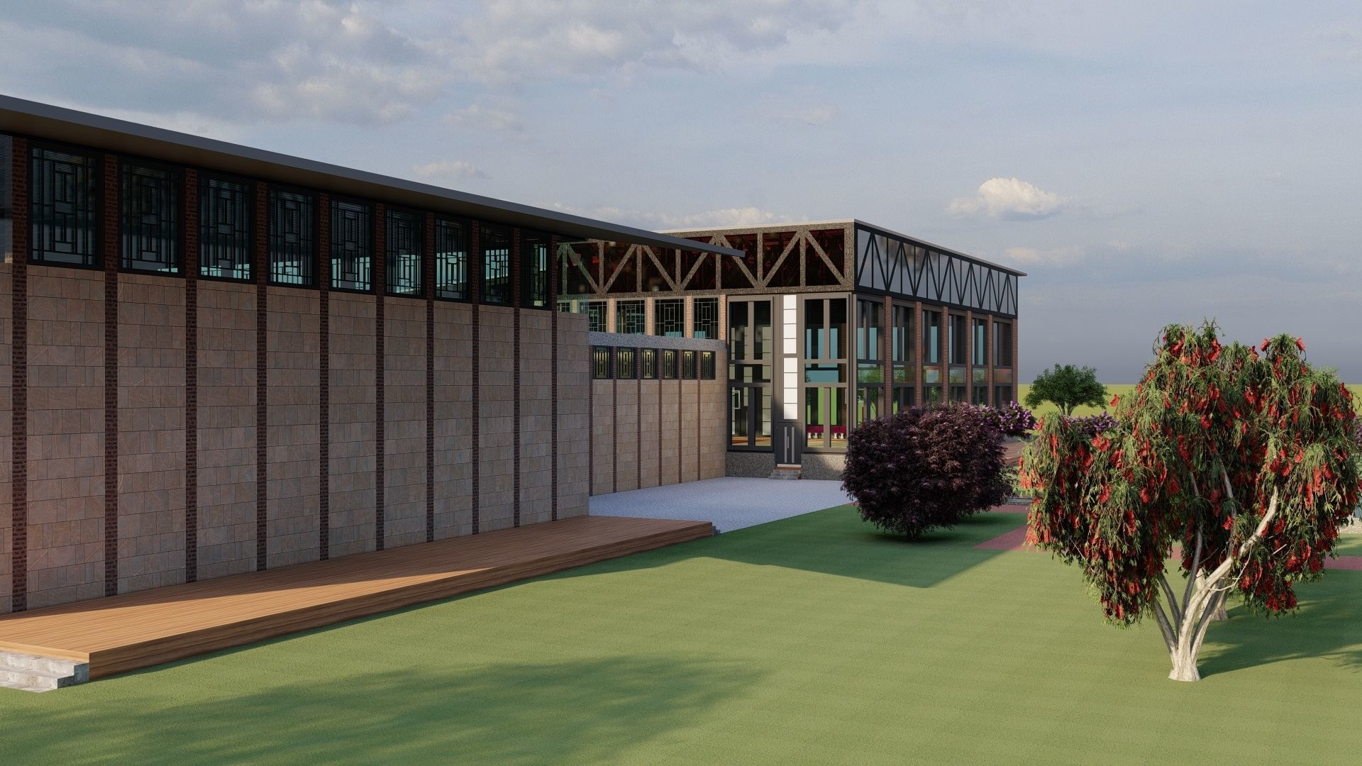 Sports Facilitation Center 3D model_29