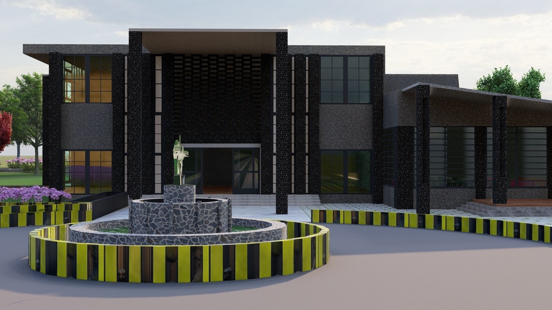 Sports Facilitation Center 3D model_6