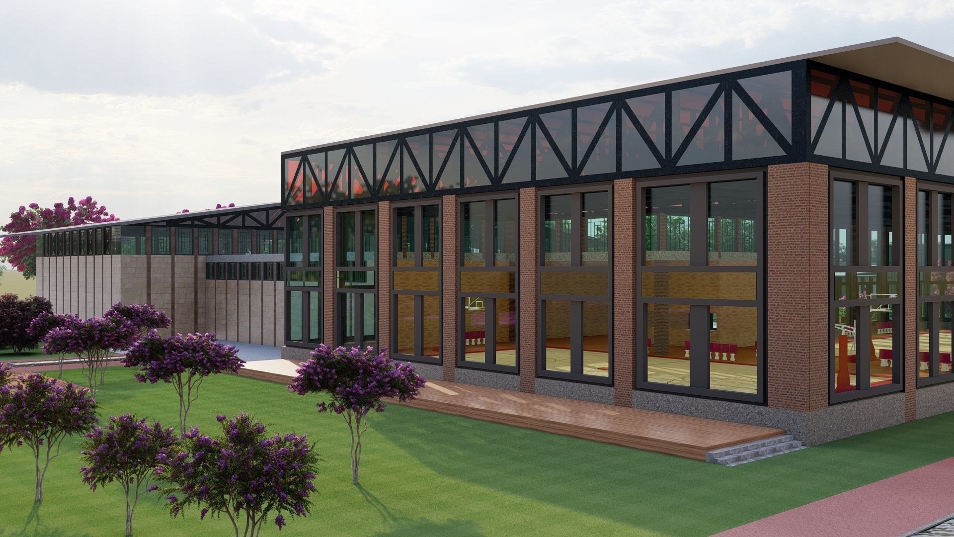 Sports Facilitation Center 3D model_26