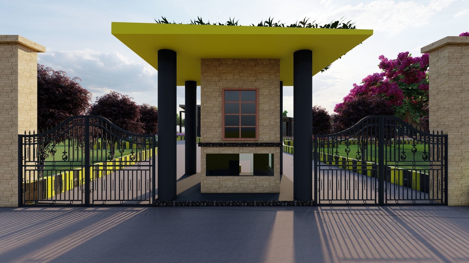 Sports Facilitation Center 3D model_2