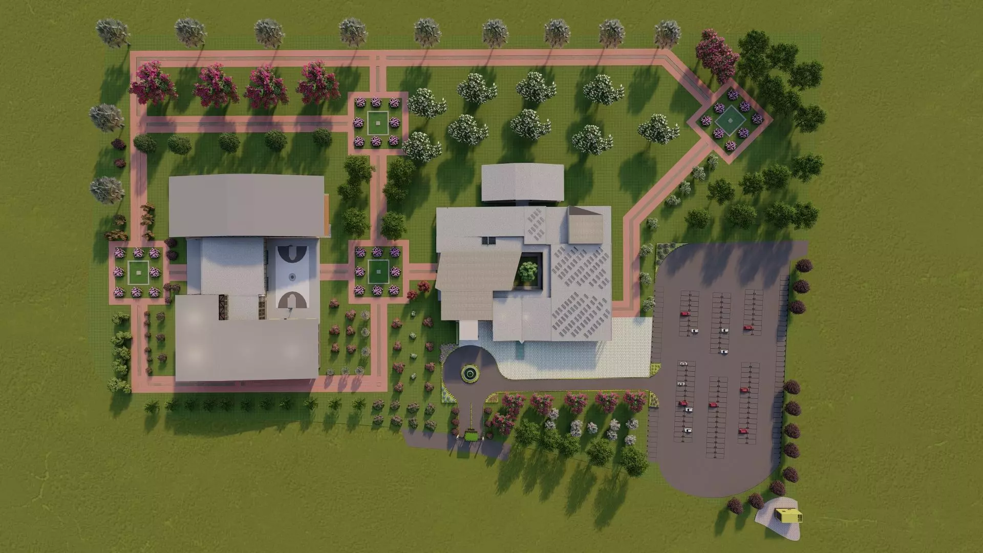 Sports Facilitation Center 3D model_0