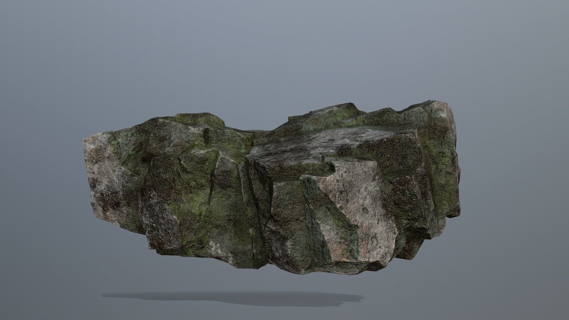 Rocks rock Low-poly 3D model_11