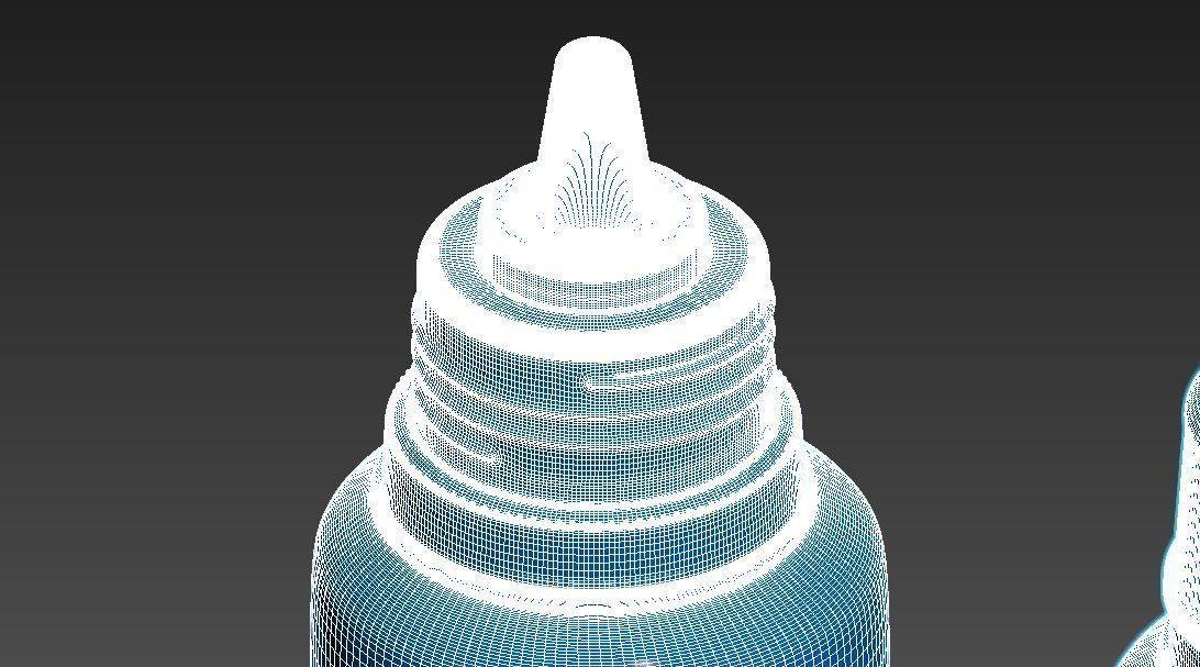 Dropper bottle 3D model_10