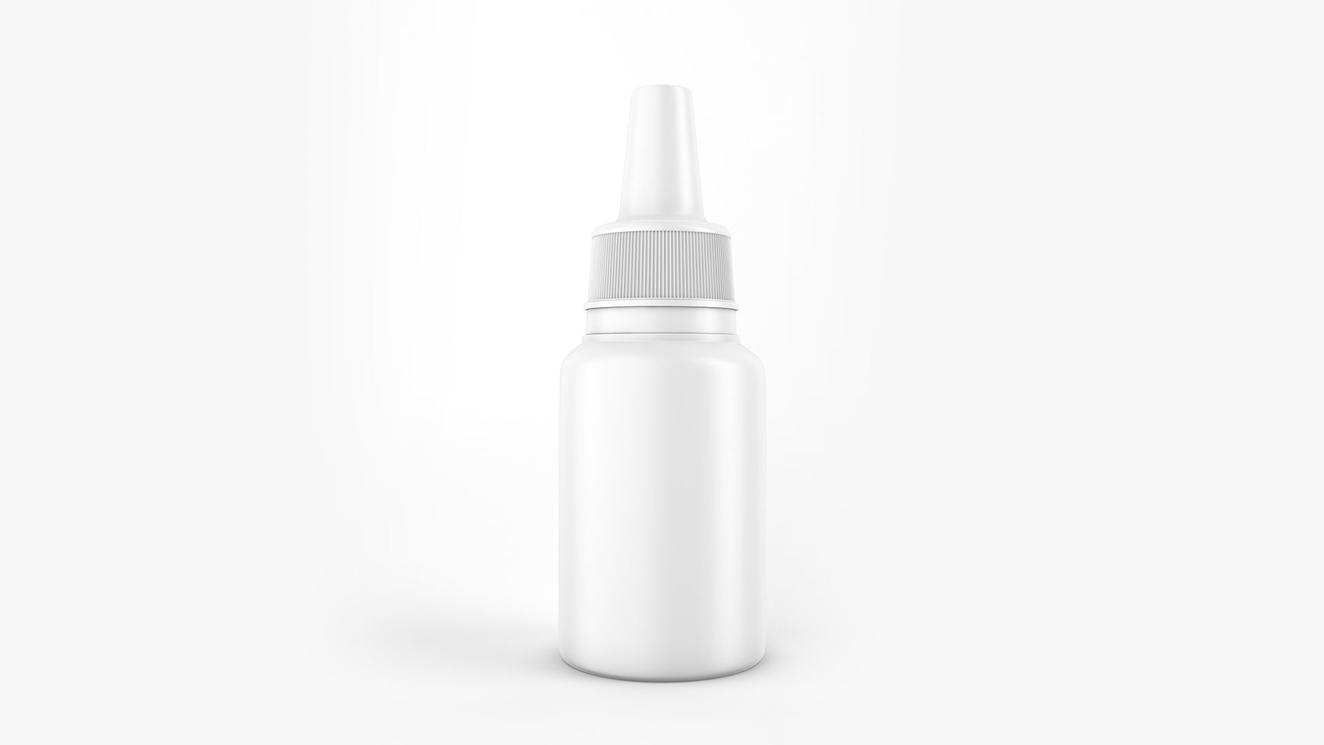 Dropper bottle 3D model_1