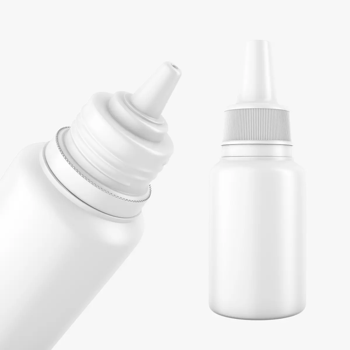 Dropper bottle 3D model_0