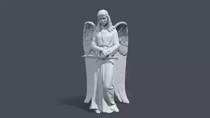  Printable  Angel Statue