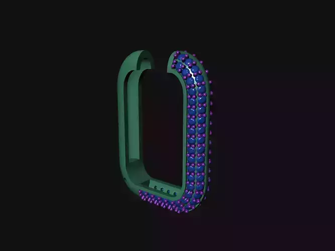 RECTANGULAR Earrings 3D print model RECTANGULAR Earrings 3D print model