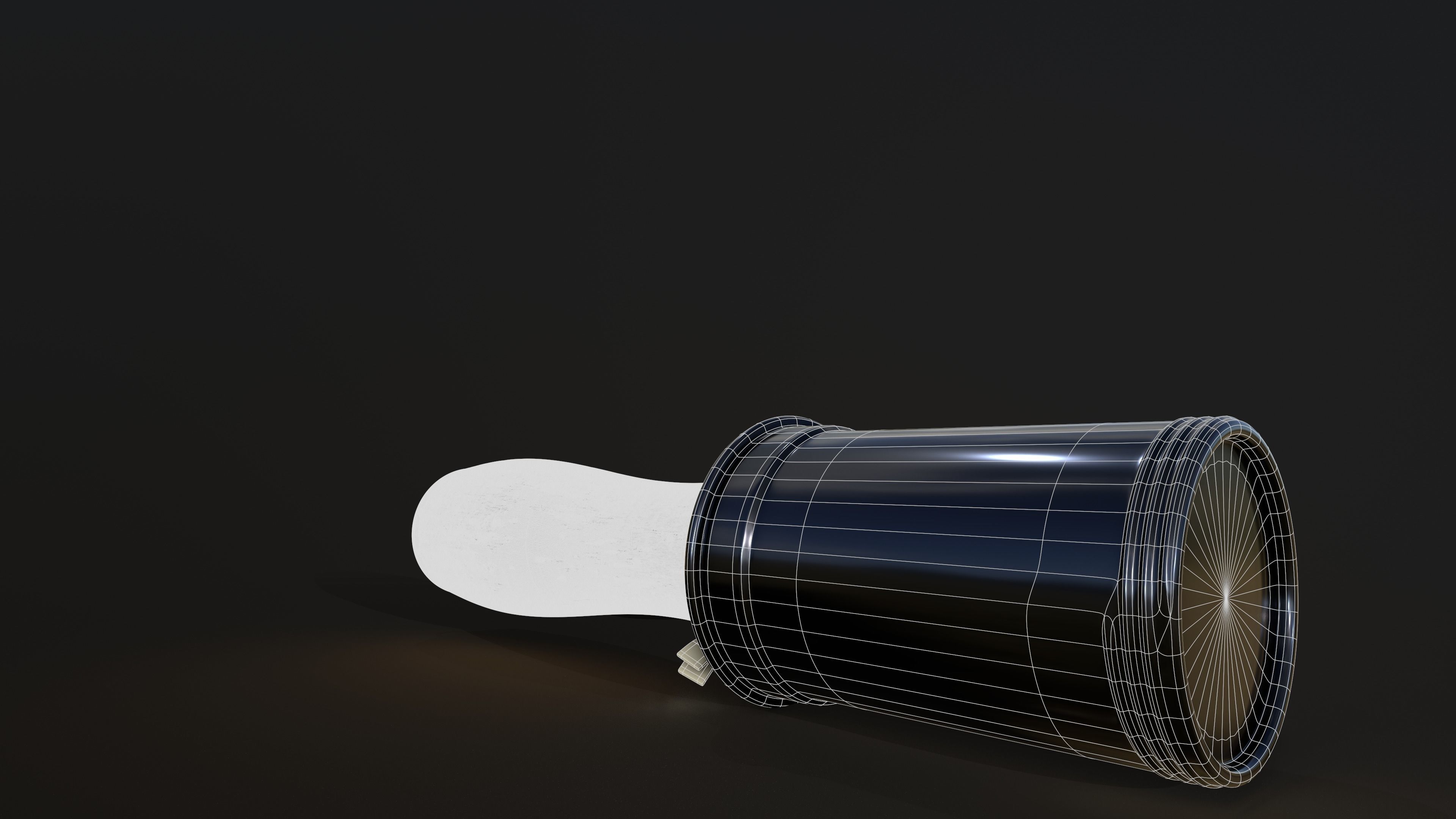 42M hand grenade Low-poly 3D model_11