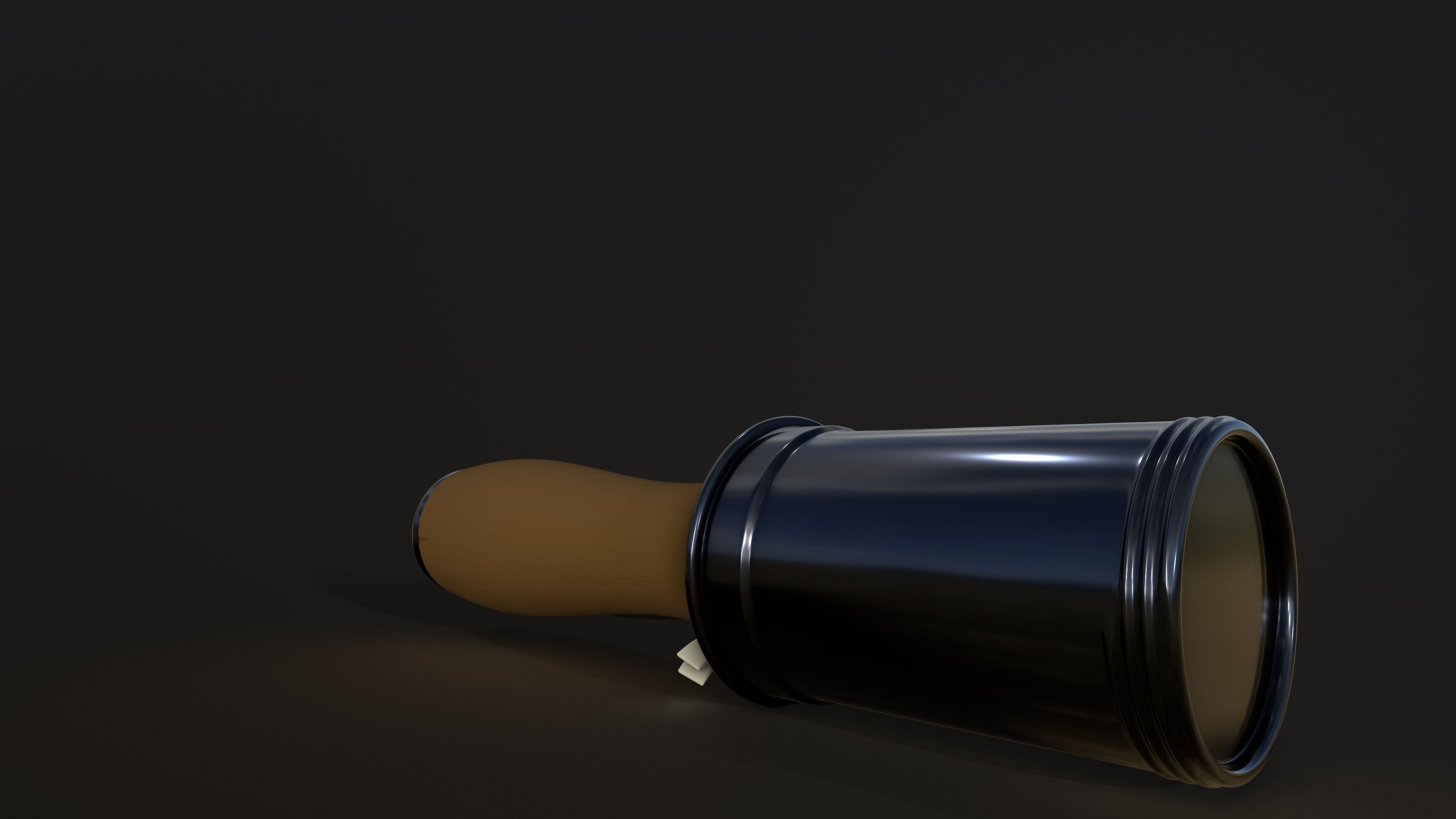 42M hand grenade Low-poly 3D model_10