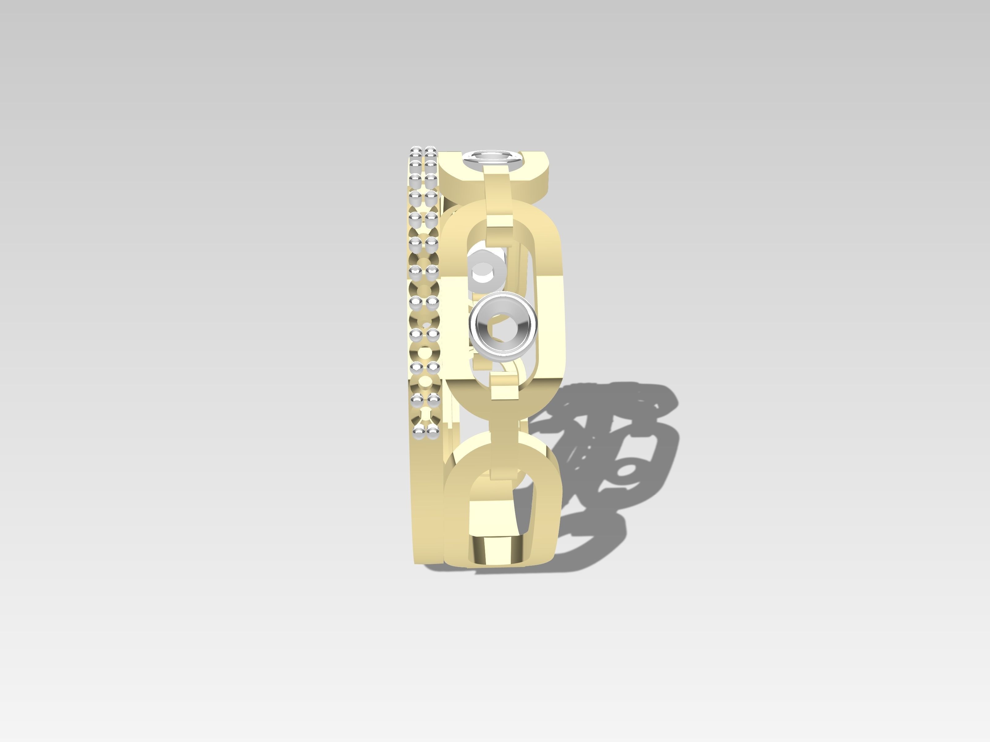 MESSIKA DIAMOND RINGS 3D print model_6