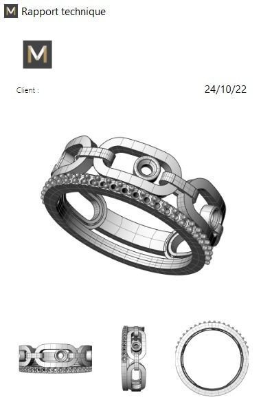 MESSIKA DIAMOND RINGS 3D print model_8