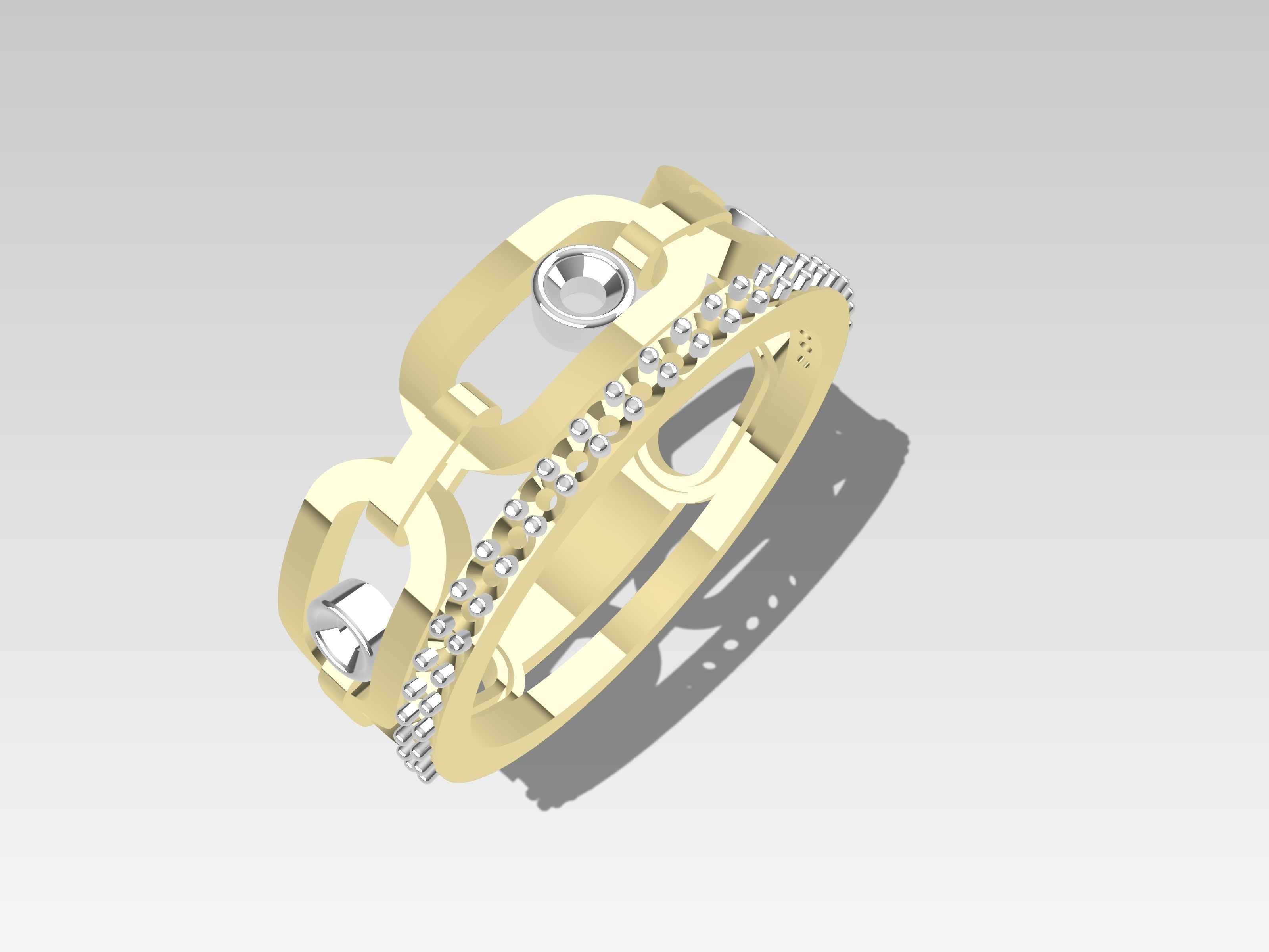 MESSIKA DIAMOND RINGS 3D print model_7