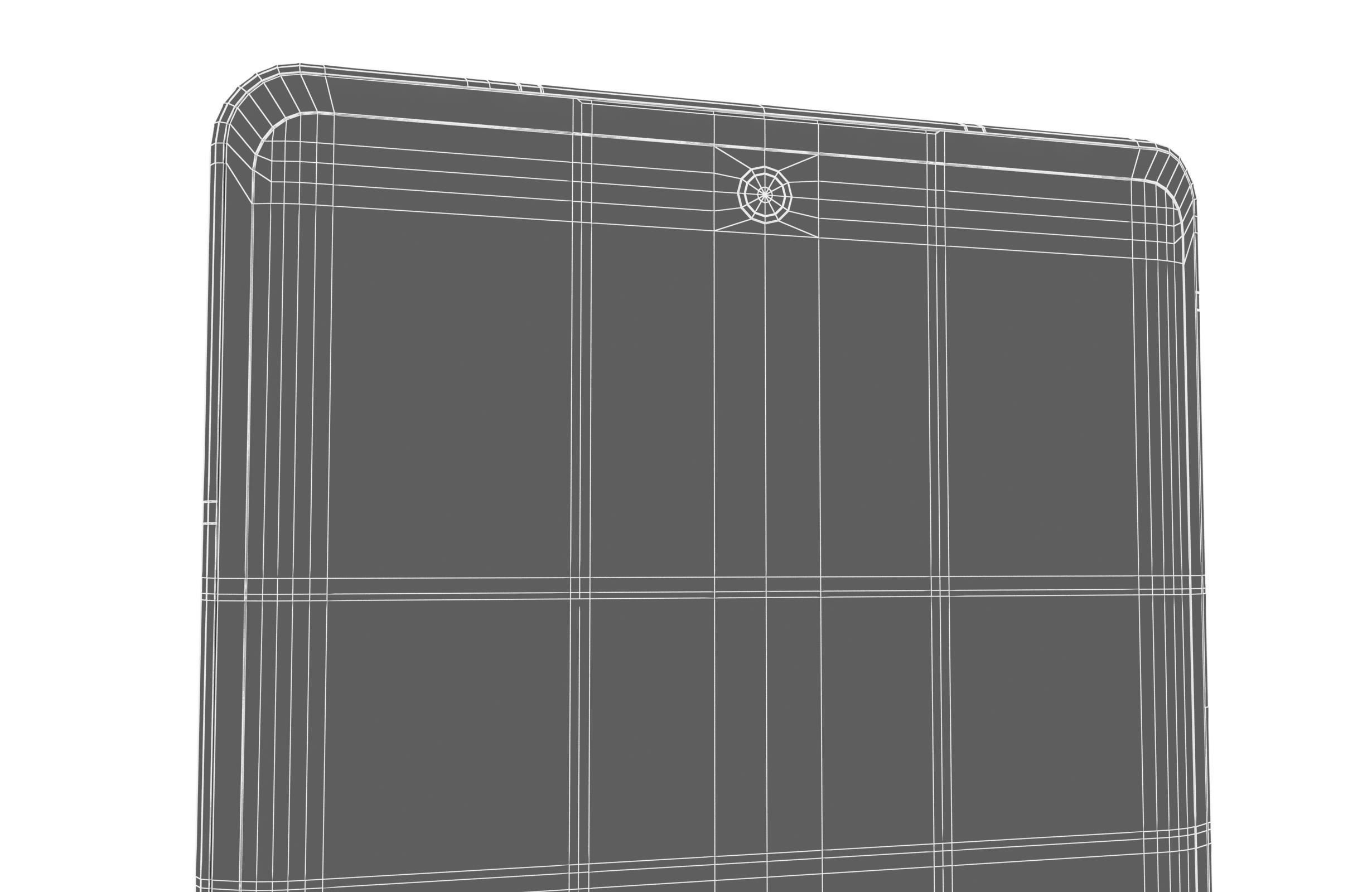 Motorola Edge 30 Ultra Black And White Low-poly 3D model_23