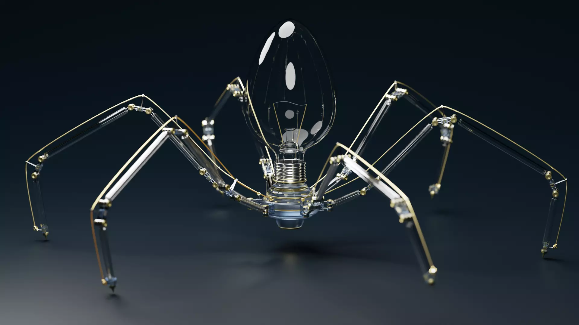 Spider - bulb 3D model