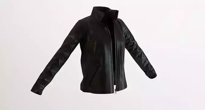 Female Leather Jacket