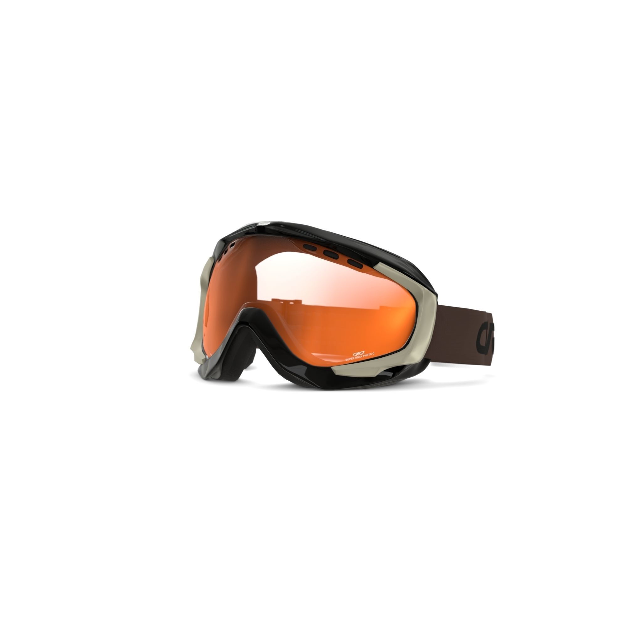Carrera Crest Sph Sport glasses  Low-poly 3D model_1