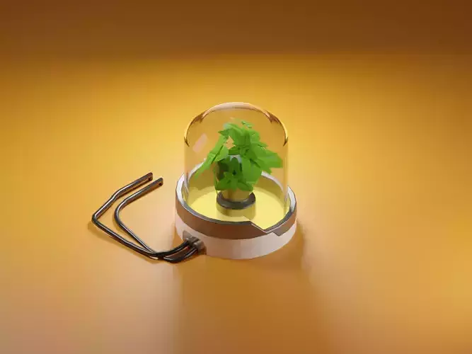 Design 3D Oksigen 3D model