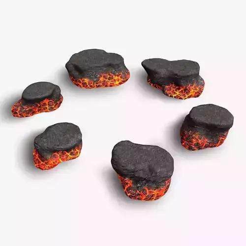 Short Flat Rocks - Lava