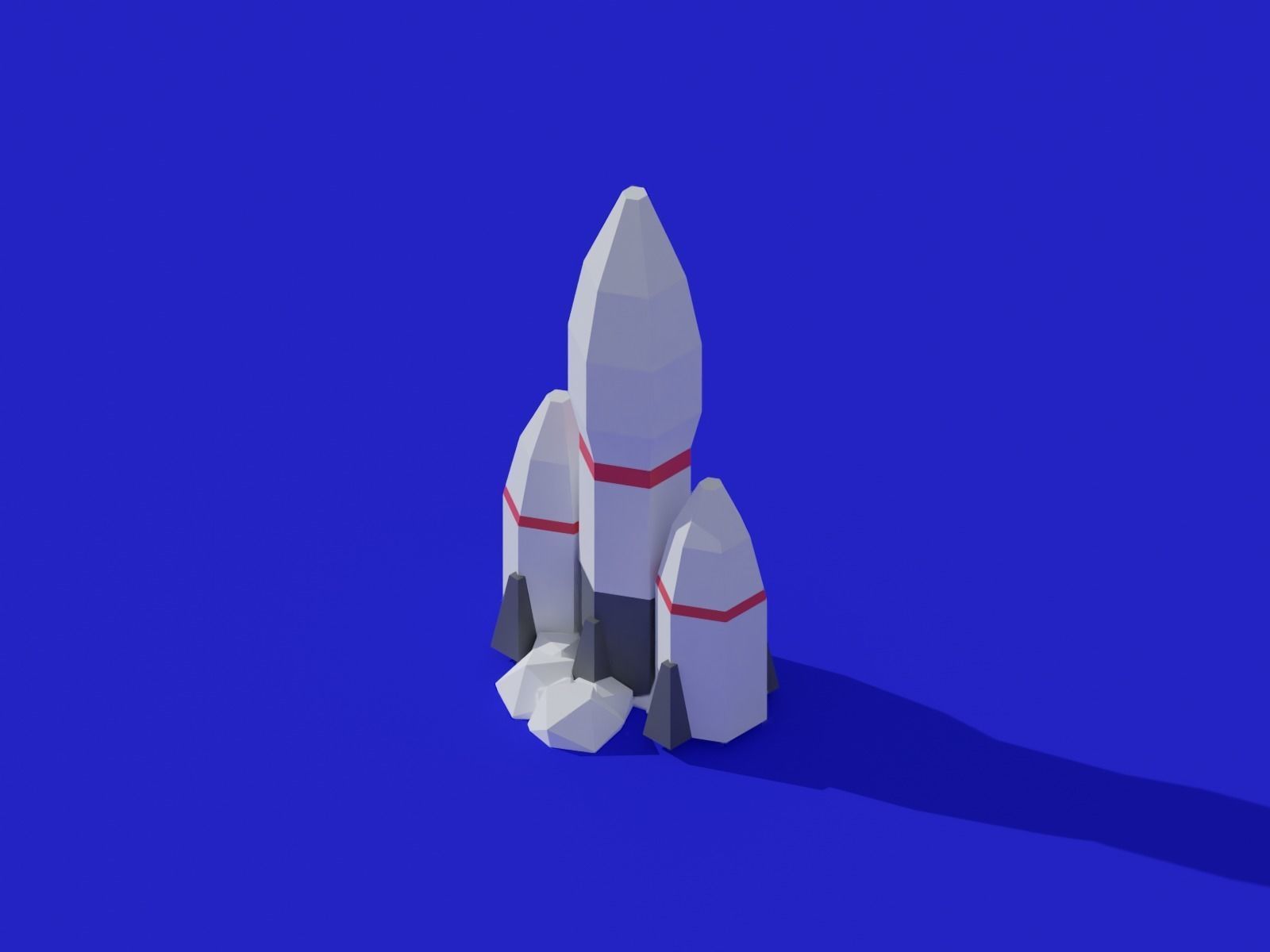 Rocket 3D model_1
