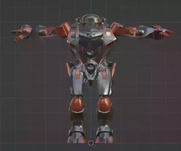 Fighting Robot 3D model