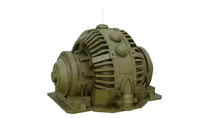 Cyberpunk Engine 3D model