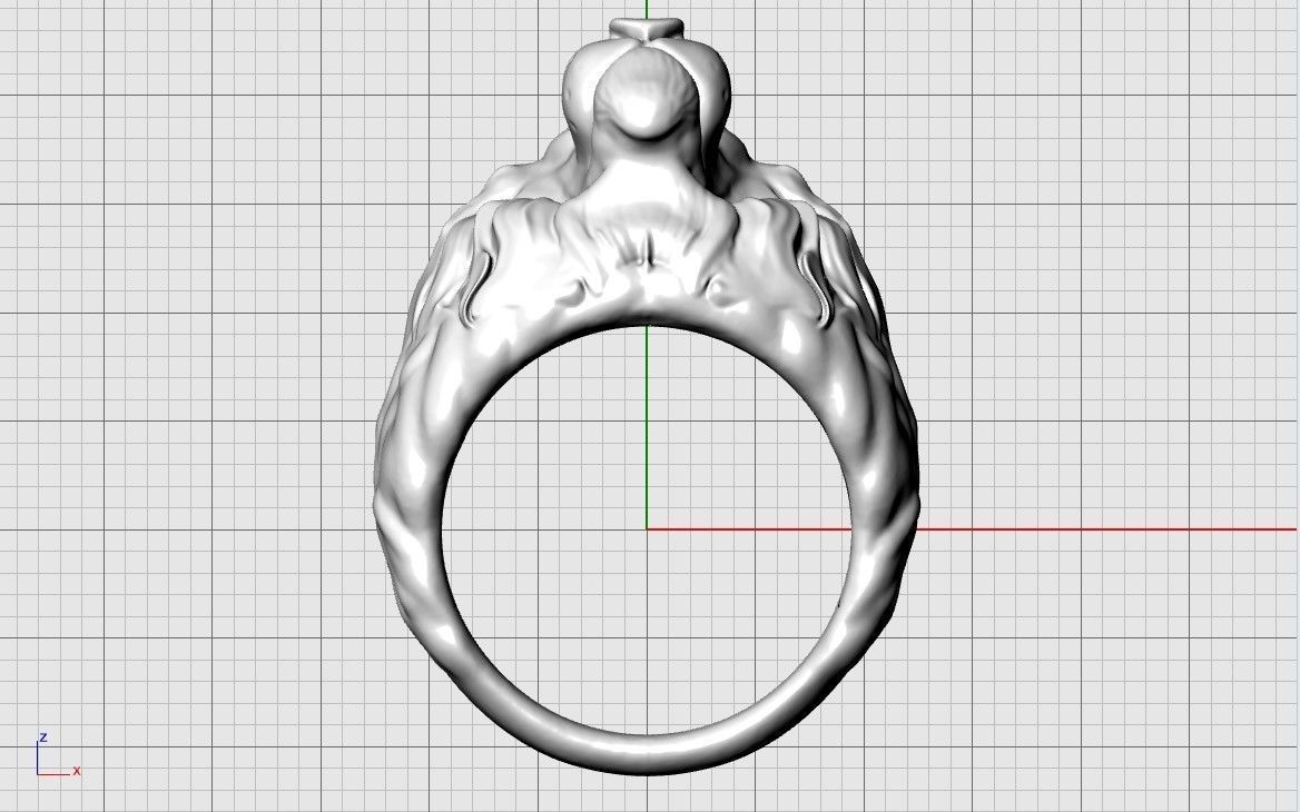Lion Ring Free 3D print model_7