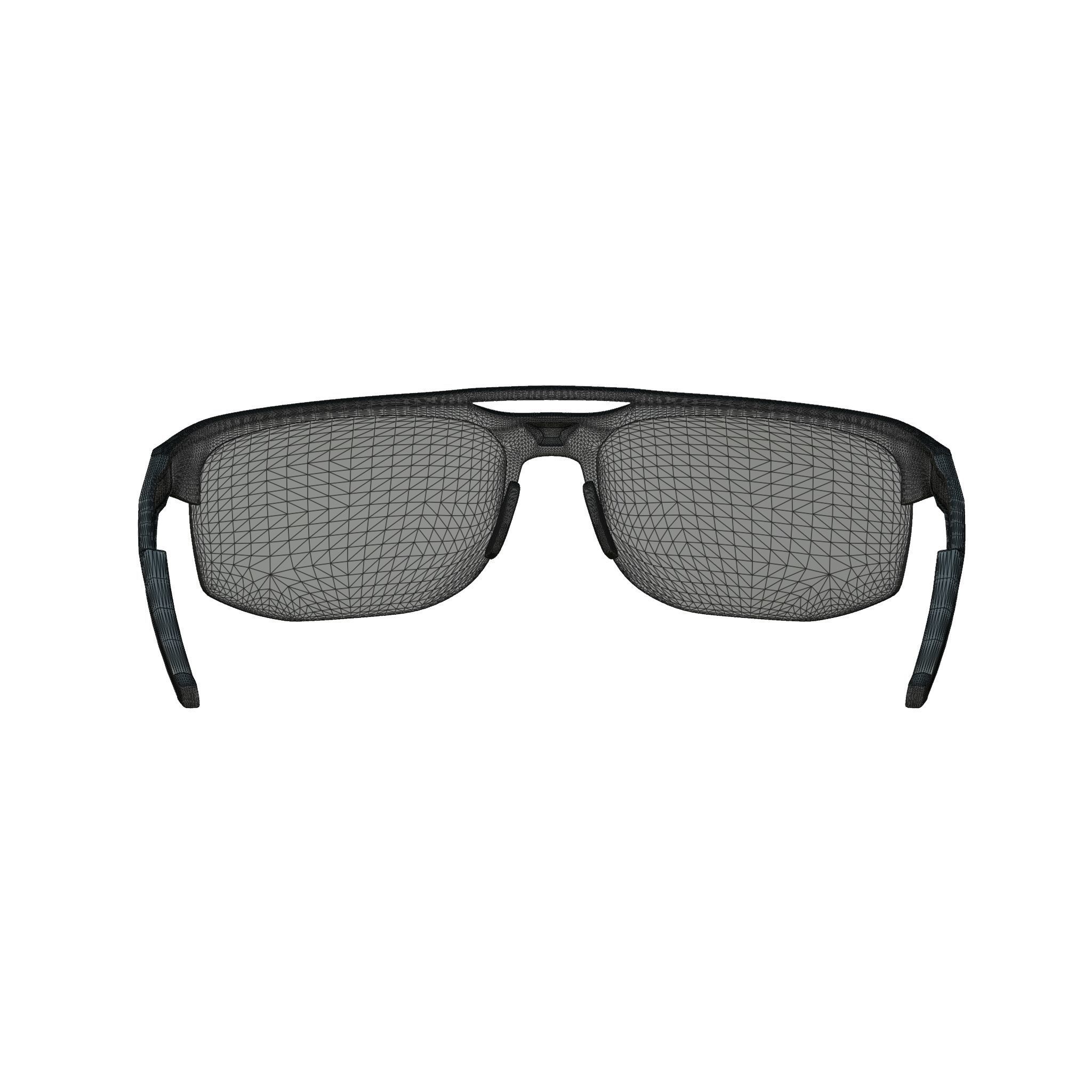 Oakley Mercenary - Prizm Tungsten Polarized Sport glasses Low-poly 3D model_7