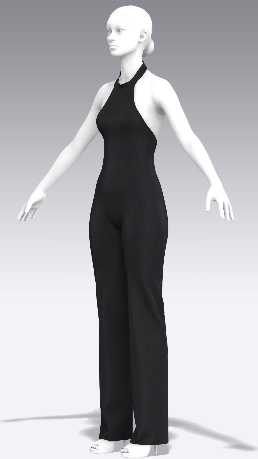 Dress Outfits MD CLO 3D zprj project files 3D model 3D model_20