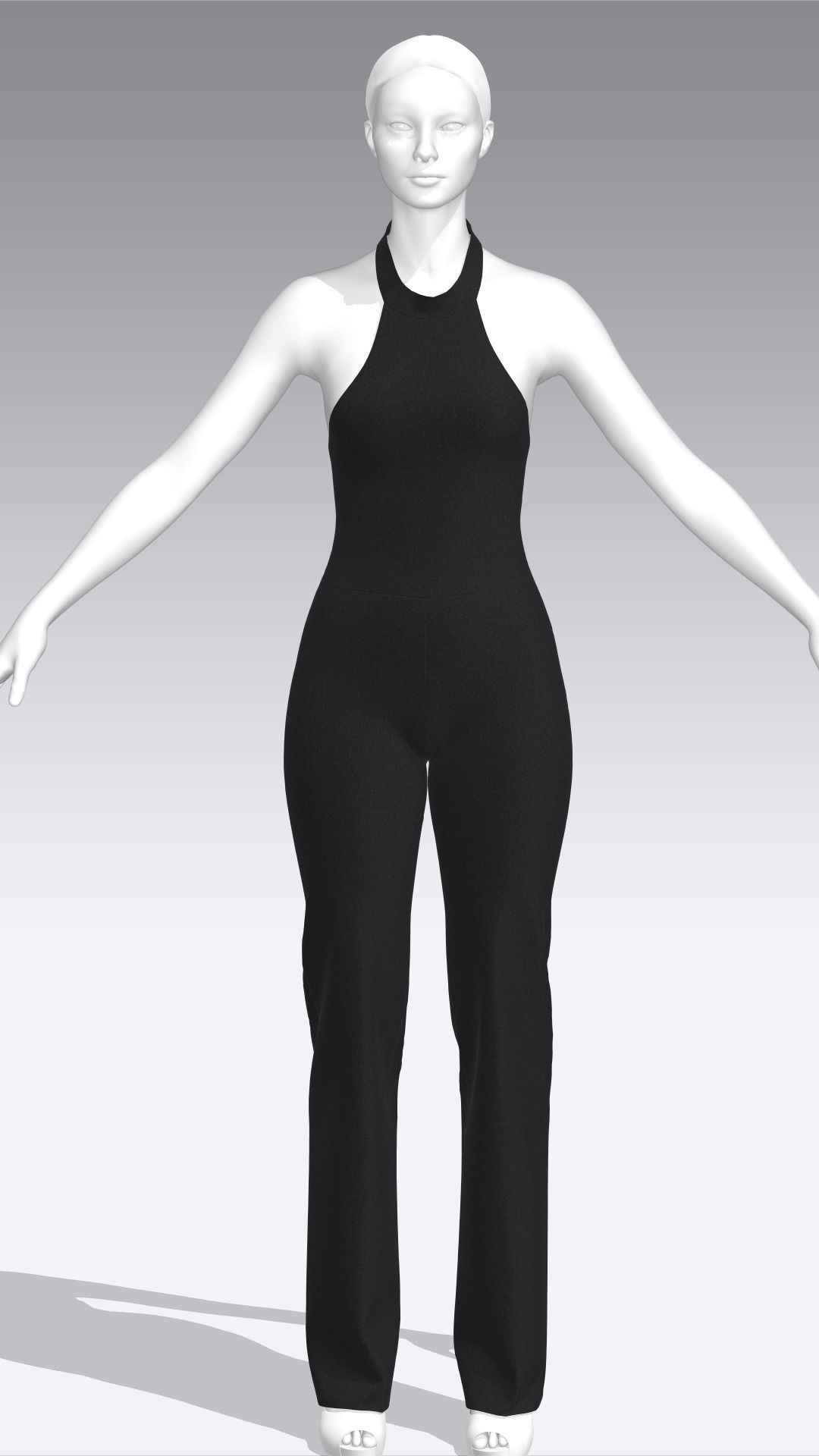 Dress Outfits MD CLO 3D zprj project files 3D model 3D model_22