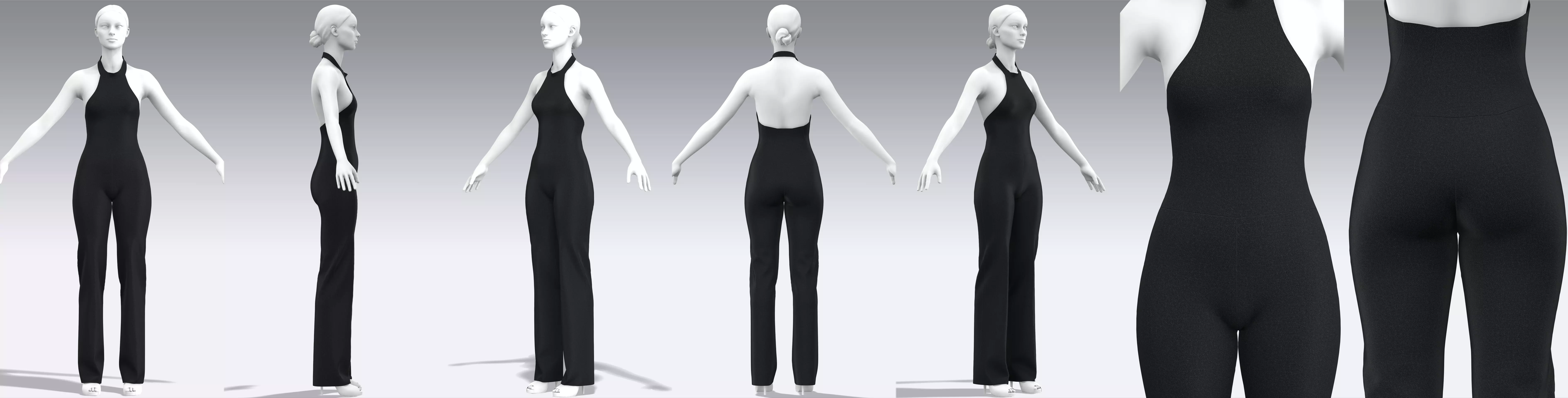 Dress Outfits MD CLO 3D zprj project files 3D model 3D model_0