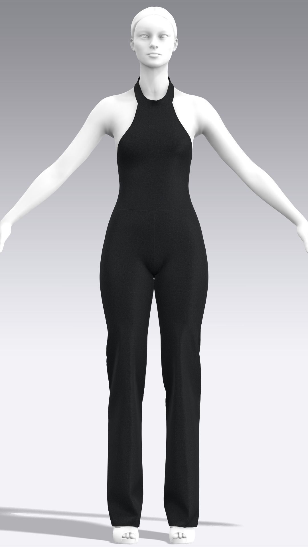 Dress Outfits MD CLO 3D zprj project files 3D model 3D model_21