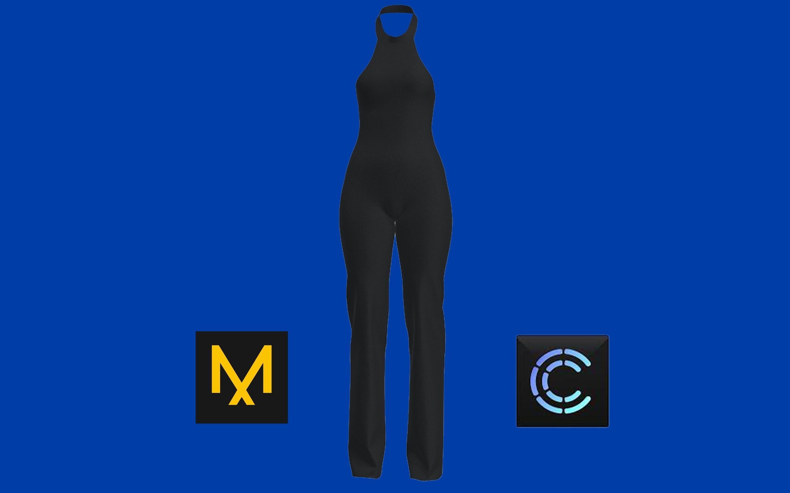 Dress Outfits MD CLO 3D zprj project files 3D model 3D model_2