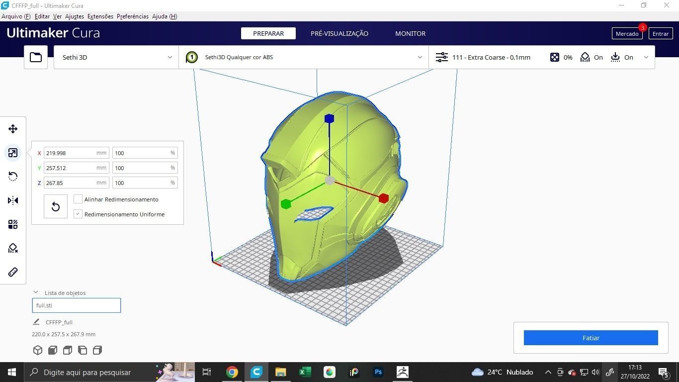 IRONHEART Helmet 3D print model_11