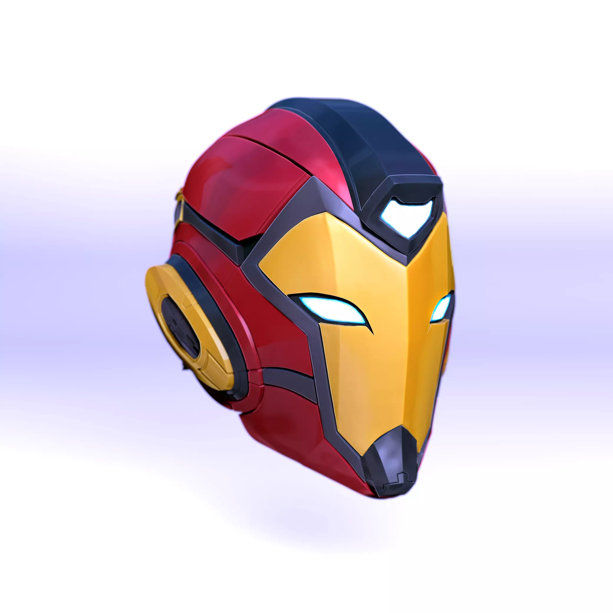 IRONHEART Helmet 3D print model_0
