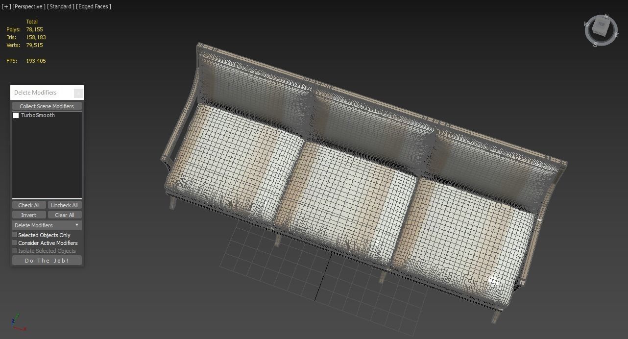 Tommy Bahama Misty Garden Sofa 3D model_6