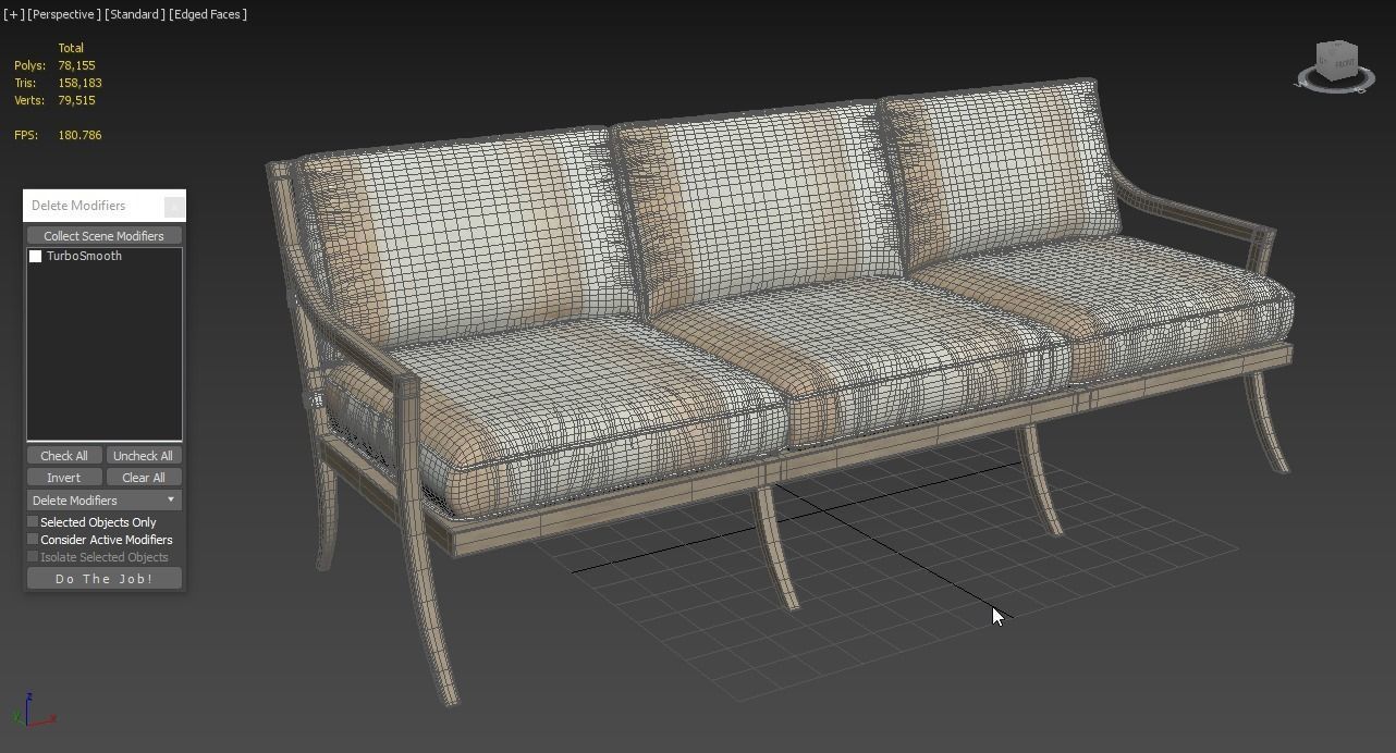 Tommy Bahama Misty Garden Sofa 3D model_3