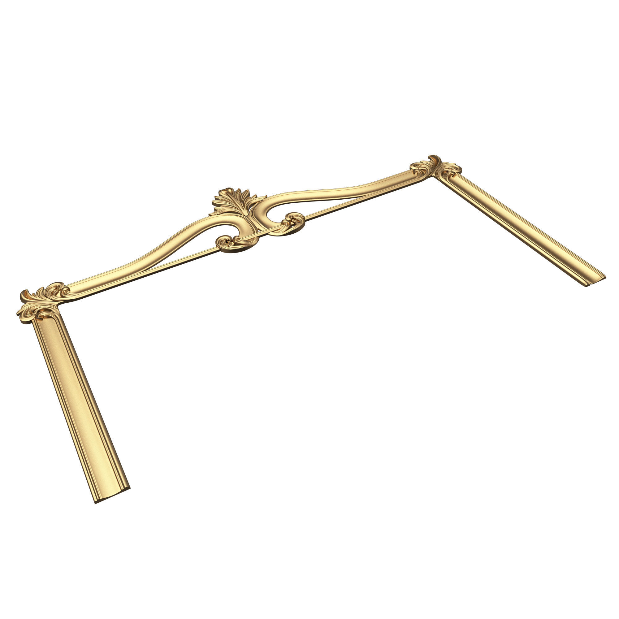 Carved Headboard Collection Low-poly 3D model_17