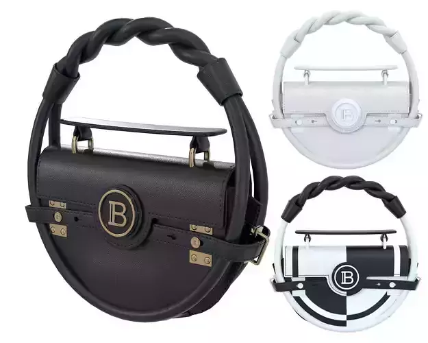 Balmain B-Buzz Circle 21 Tote