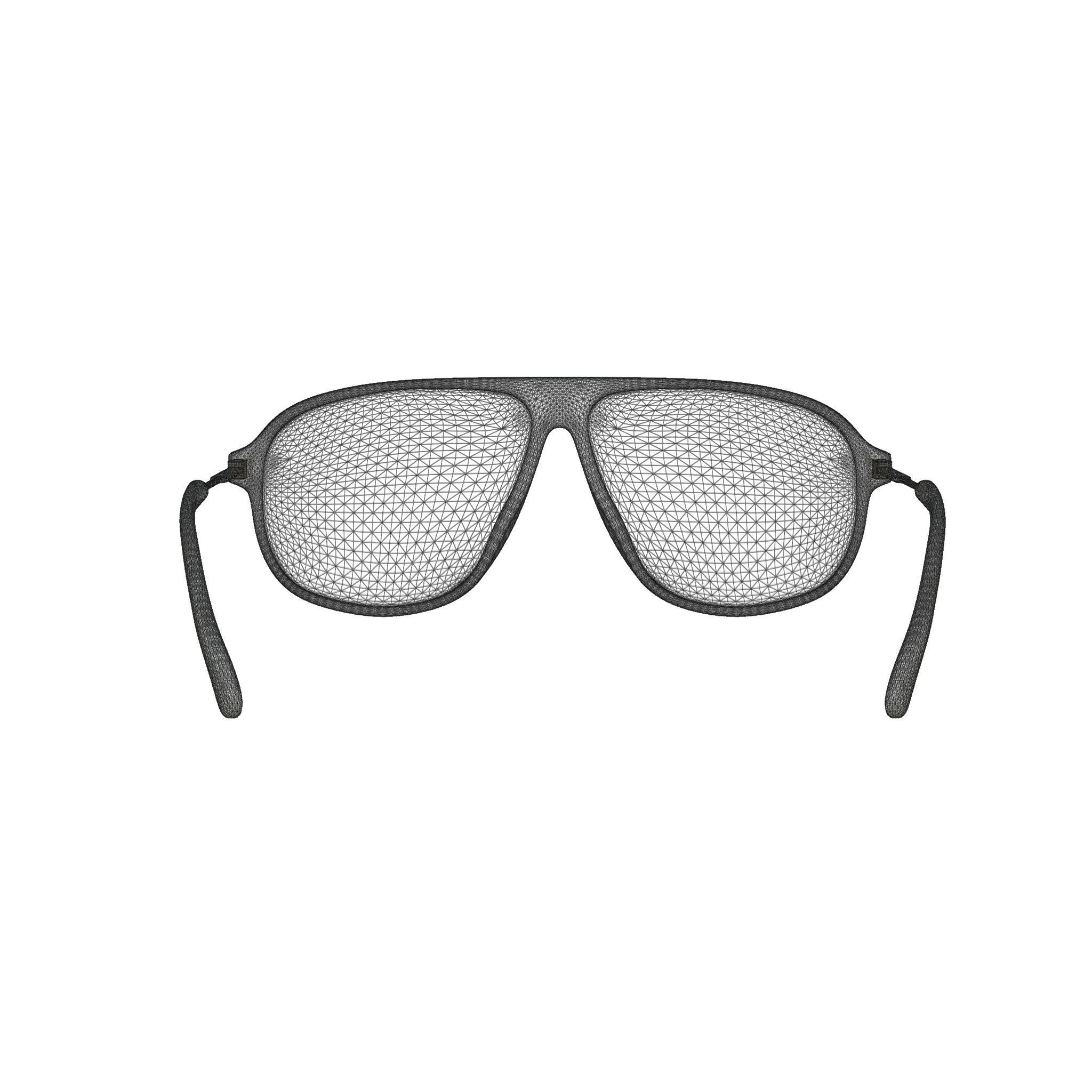 Givenchy - GV 0113 086 Glasses Low-poly 3D model_6
