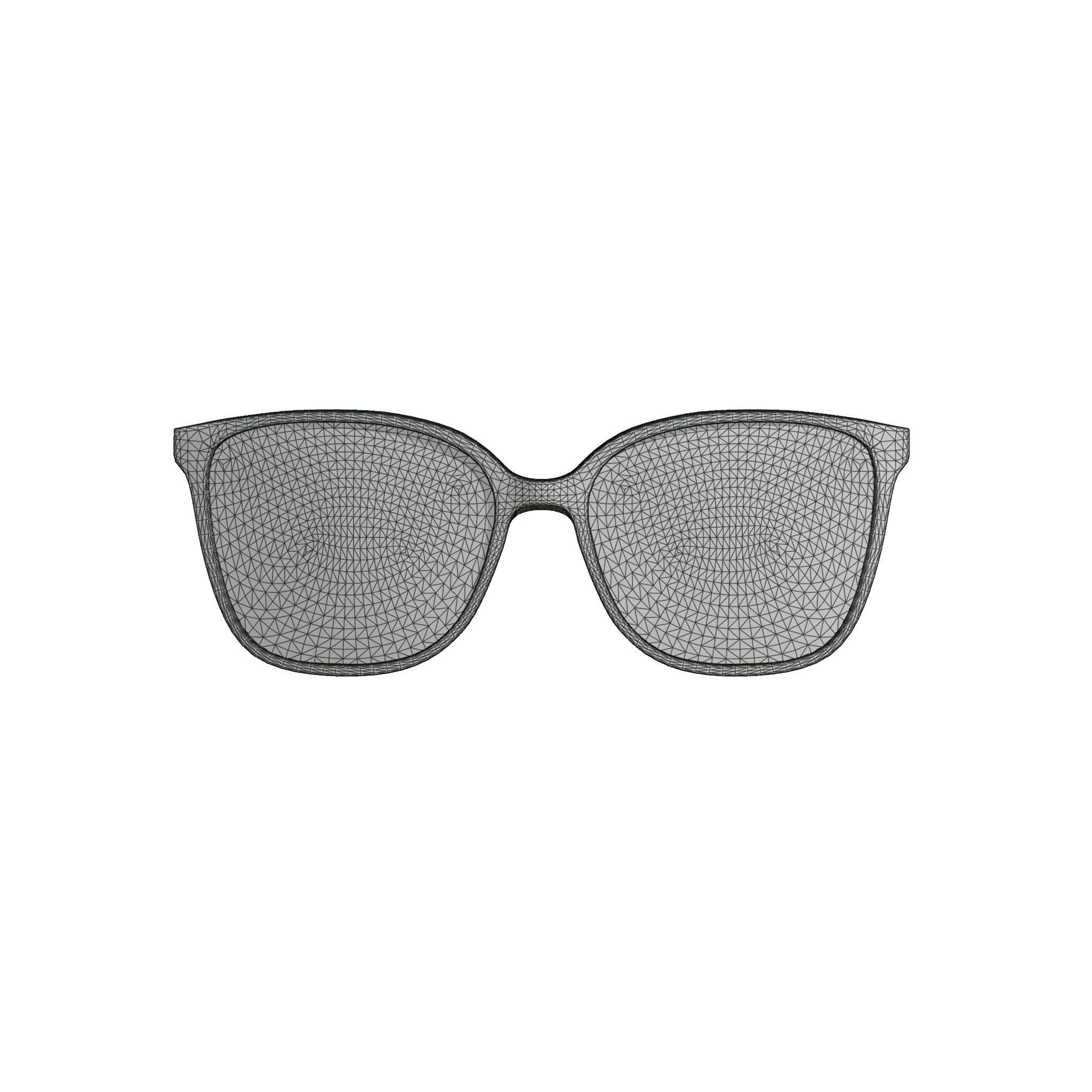 Longchamp LO2656 214 Glasses  Low-poly 3D model_7
