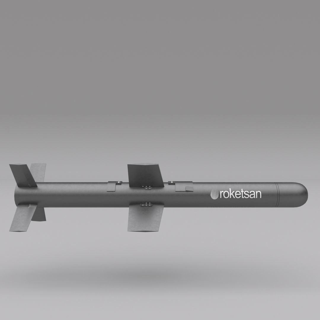 mam-c mini smart ammunition Low-poly 3D model_5