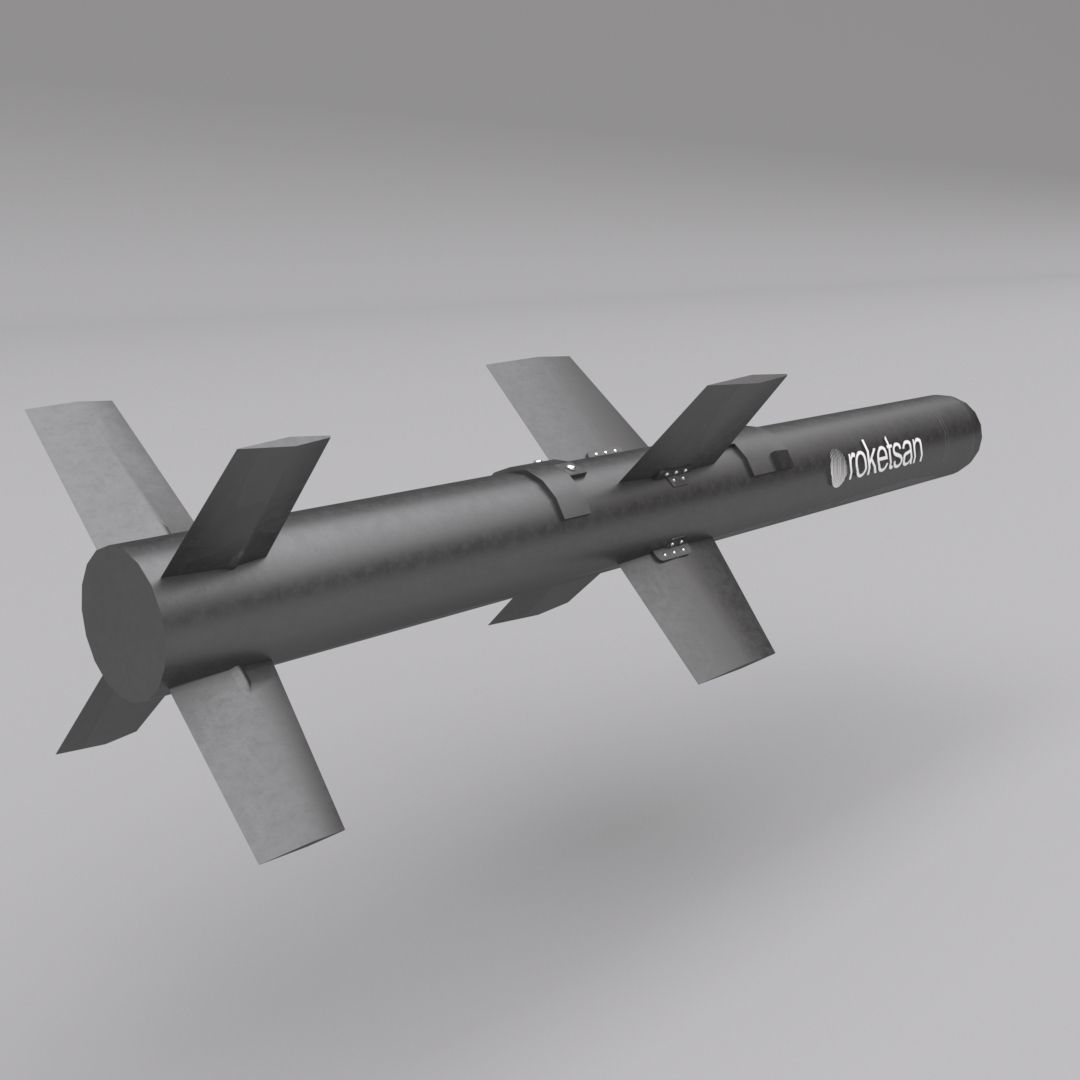 mam-c mini smart ammunition Low-poly 3D model_7