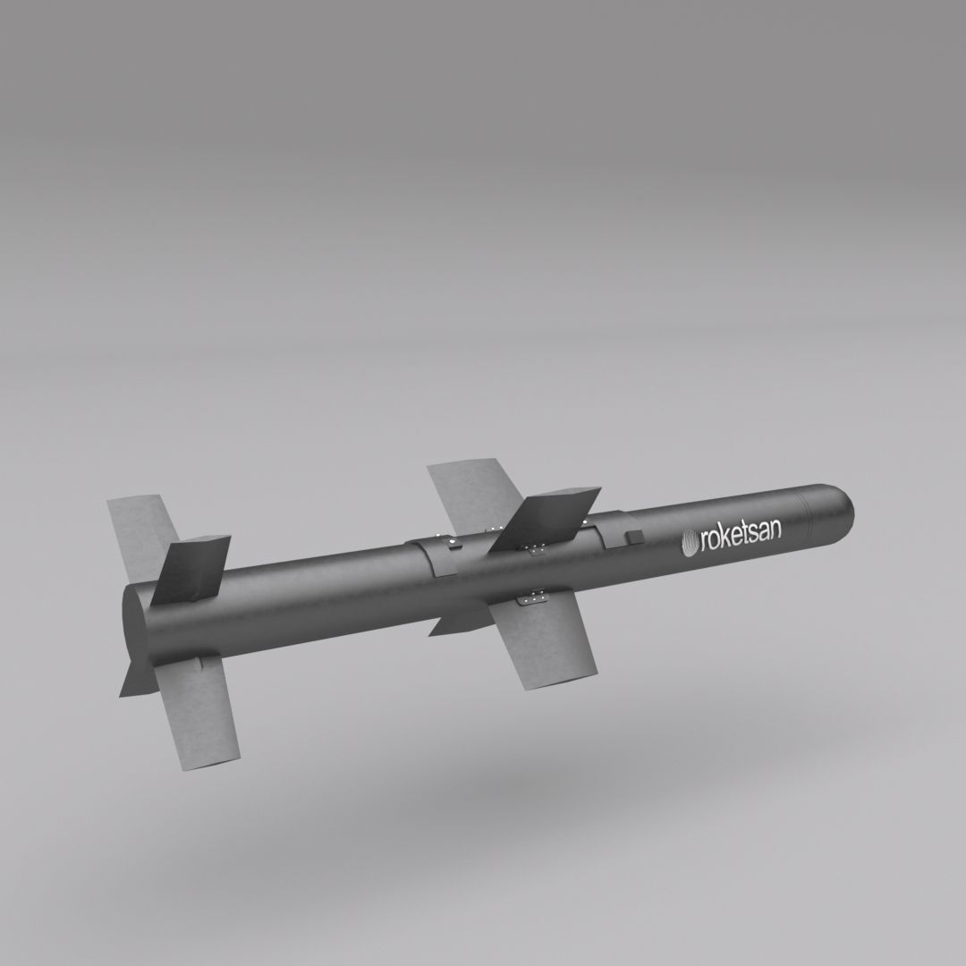 mam-c mini smart ammunition Low-poly 3D model_4