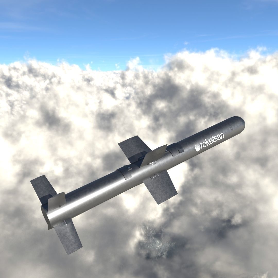 mam-c mini smart ammunition Low-poly 3D model_1