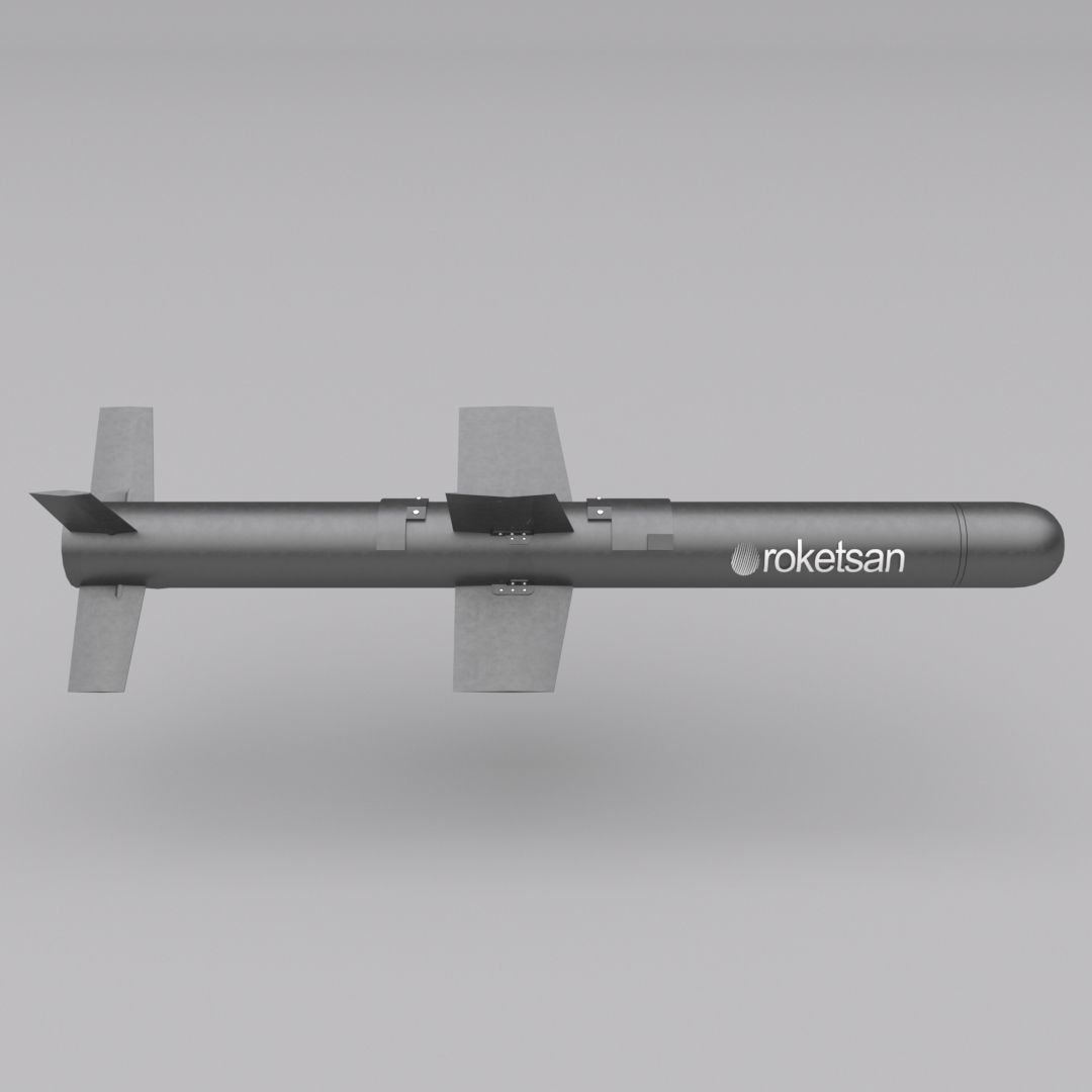 mam-c mini smart ammunition Low-poly 3D model_6