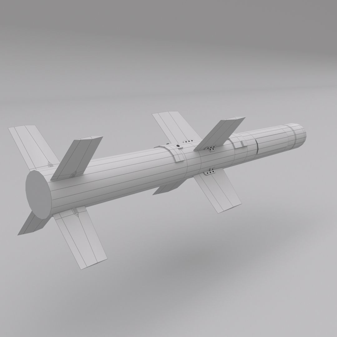 mam-c mini smart ammunition Low-poly 3D model_10