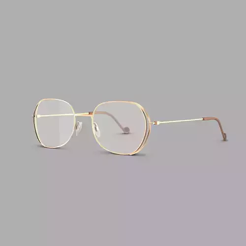 William Morris  50171 C1 Glasses Low-poly 3D model