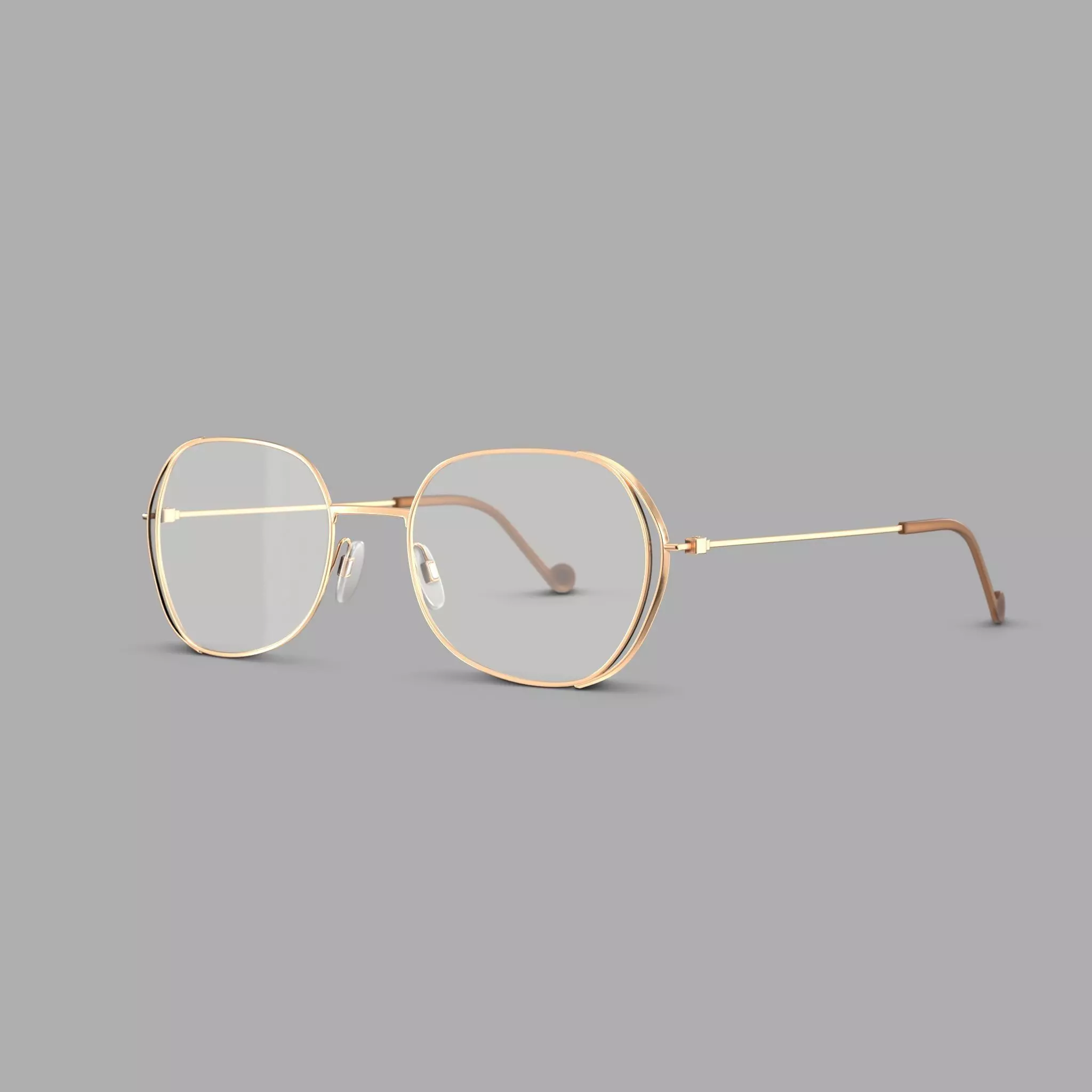 William Morris 50171 C1 Glasses Low-poly 3D model_0