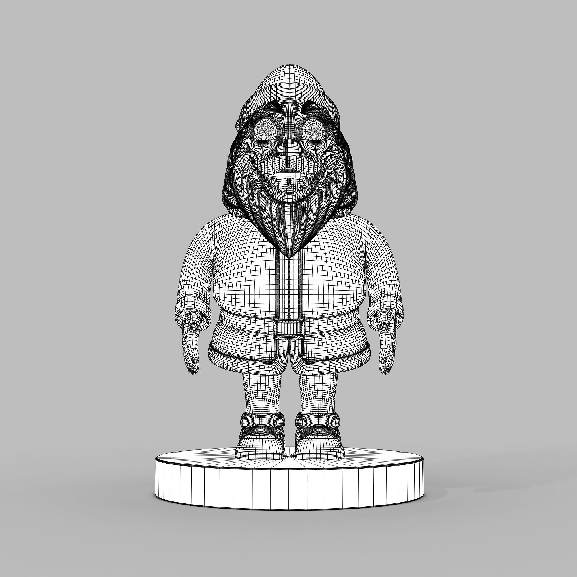 Santa Claus 3D model_11