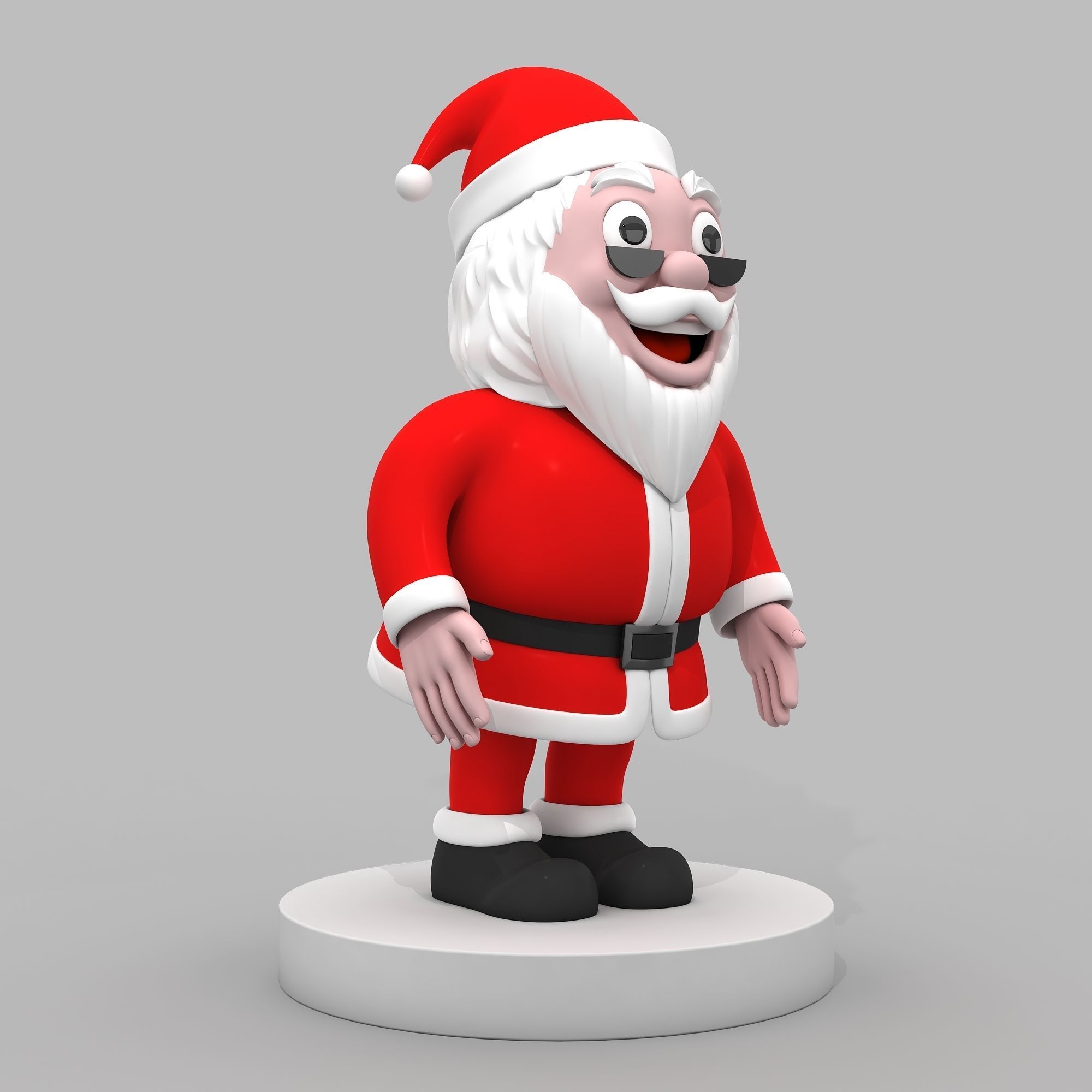Santa Claus 3D model_2
